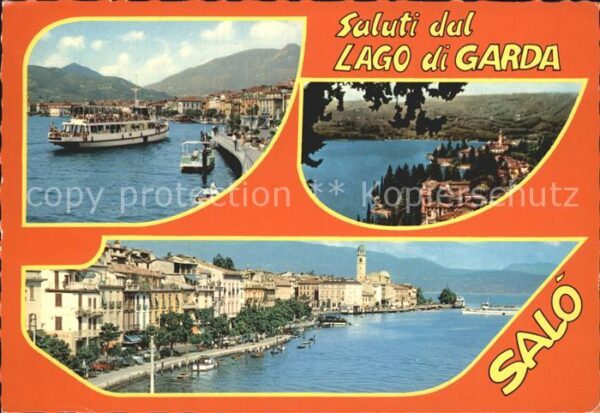 Salo Lago di Garda Hafen Fähre Gardasee