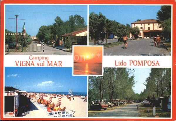 Lido di Pomposa Camping Vigna sul Mar Spiaggia Strand S