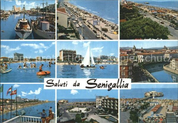 Senigallia Hafen Strand Uferstrasse Hotels