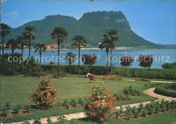 Garda Lago di Garda Park Uferpromenade Gardasee