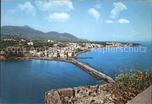 Ischia Ponte Panorama dal Castello Aragonese Blick v