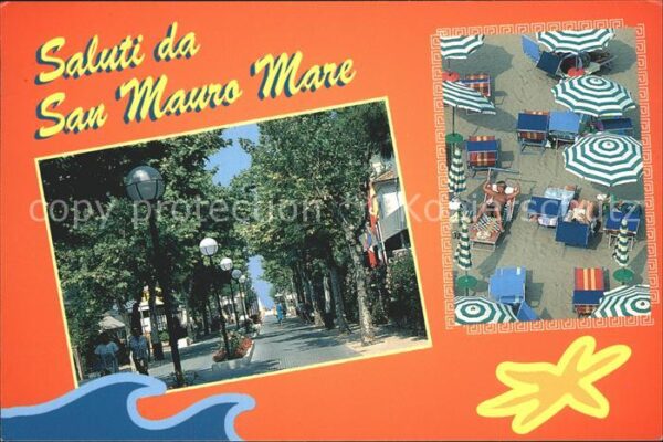 San Mauro Mare Promenade Strand