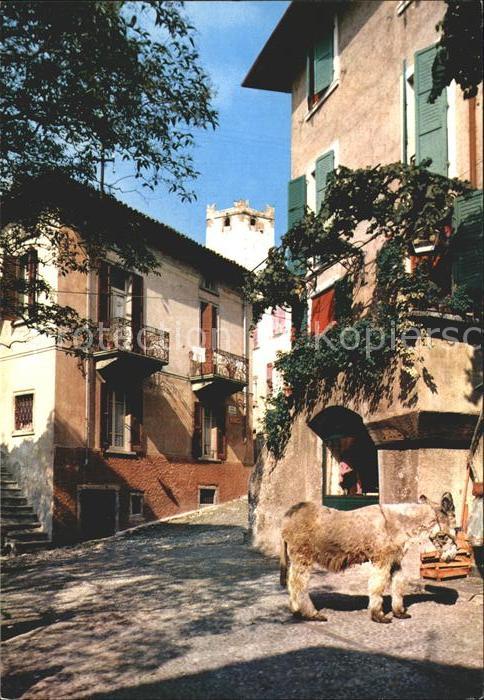Malcesine Lago di Garda Angelo caratteristico Typische Ecke Gas