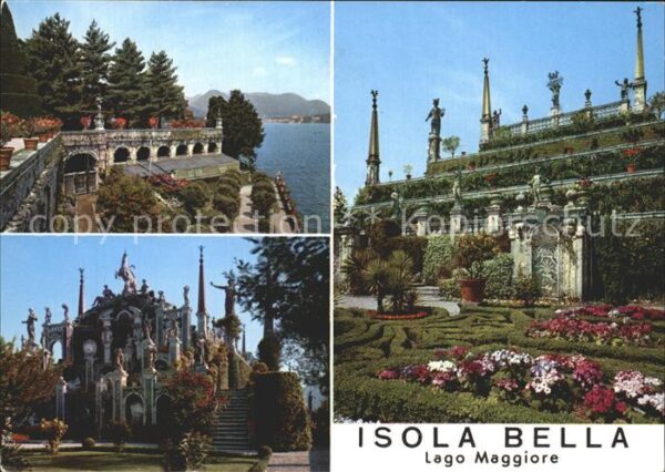Isola Bella Lago Maggiore Gartenterrasse