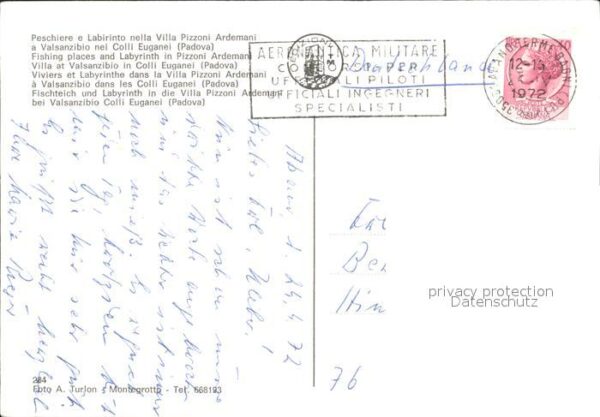Valsanzibio Peschiere Labirinto Villa Pizzoni Ardem – Bild 2