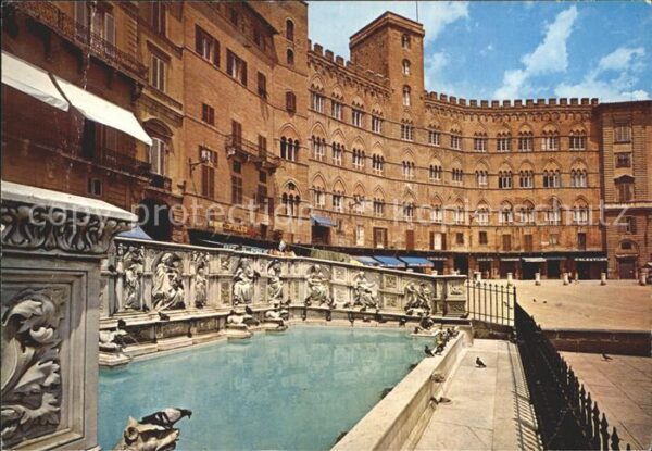 Siena Fonte Gaia di Jacopo della Quercia XV s