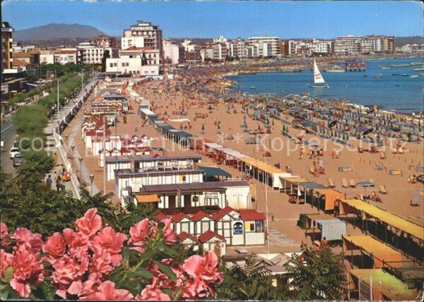 Cattolica Rimini Lungomare e spiaggia Uferpromenade Stra