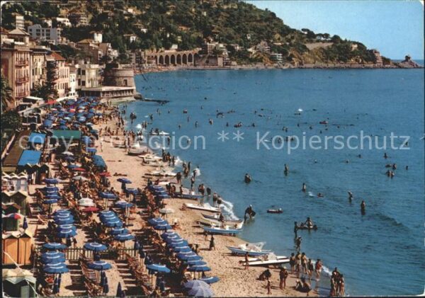 ALASSIO Savona Liguria IT Spiaggia Strand