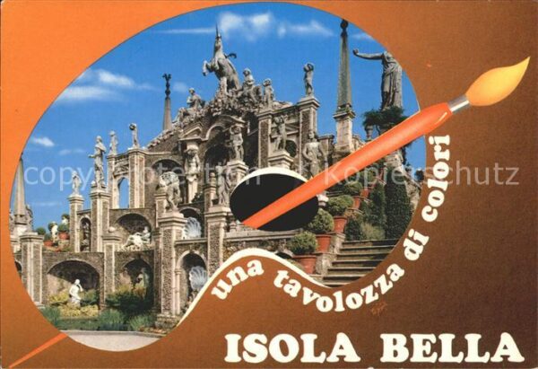 Isola Bella Lago Maggiore Facciata Anfiteatro Fassade Amphitheate