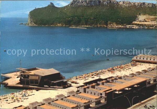 Cagliari Spiaggia del Poetto e Sella del Diavolo