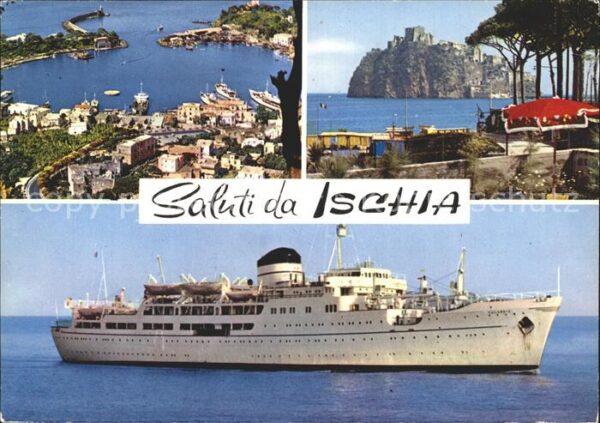 Ischia Porto Castello Aragonese Aragonisches S
