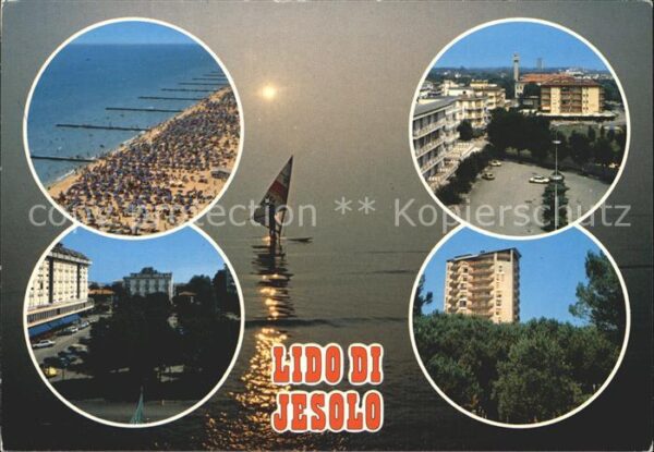 Lido di Jesolo Strand Platz Hotels Windsurfen