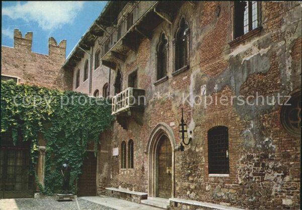 Verona Veneto Casa di Giulietta Haus der Julia Romeo