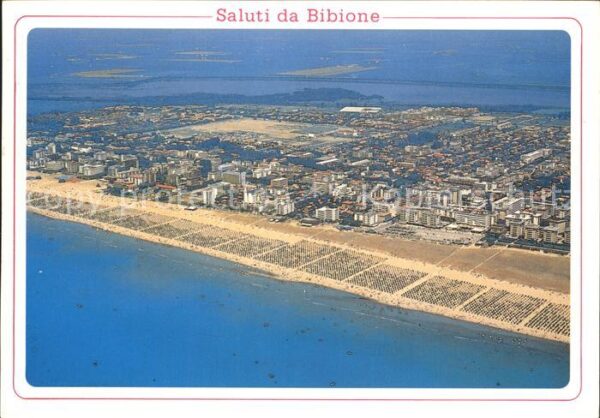 Lido di Bibione Fliegeraufnahme