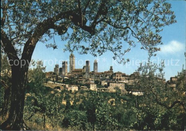 San Gimignano Panorama Citta