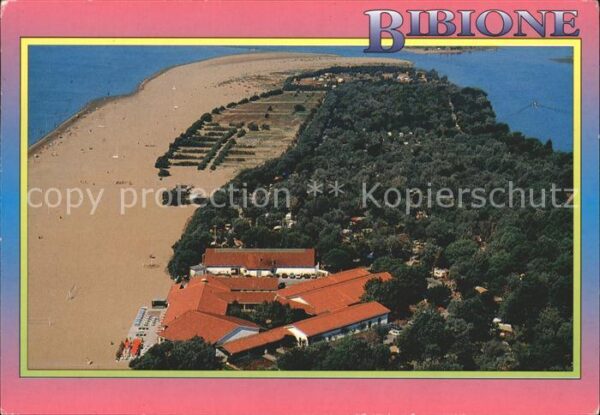 Bibione Strand Hotels Fliegeraufnahme