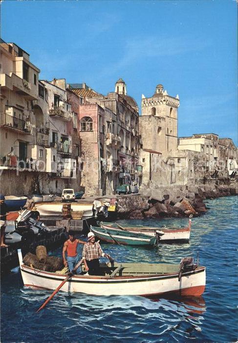 Ischia Ponte Architettura Ischitana Alte Häuser an d