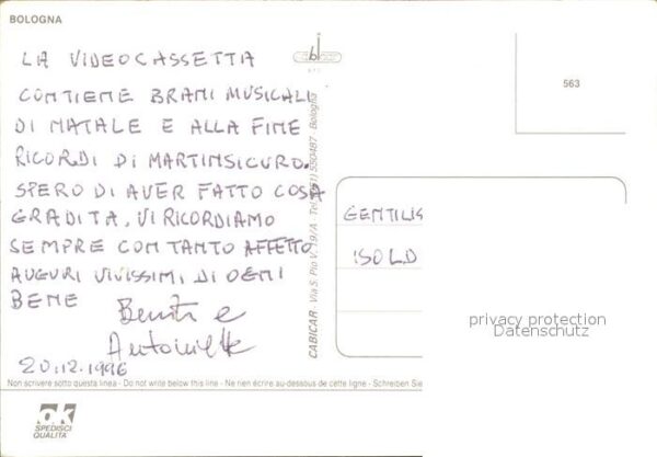 Bologna Türme Basilika Palast Platz Neptunbrunn – Bild 2