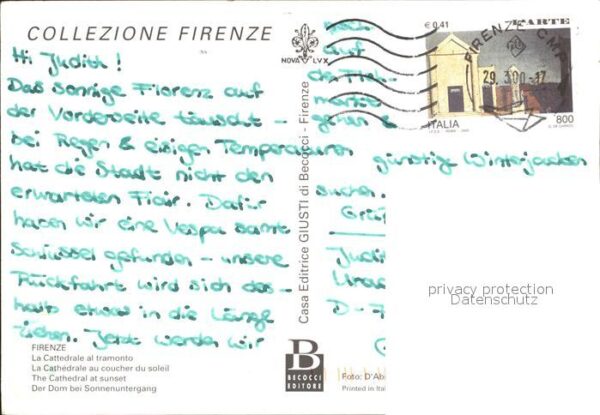 Firenze Florenz Kathedrale Santa Maria del Fiore – Bild 2