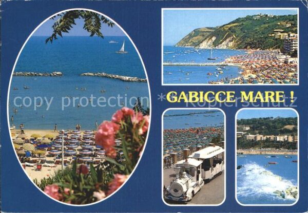 Gabicce Mare Spiaggia Strand Riviera Adriatica Touri