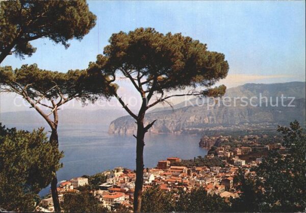 Sorrento Campania Panorama Küste