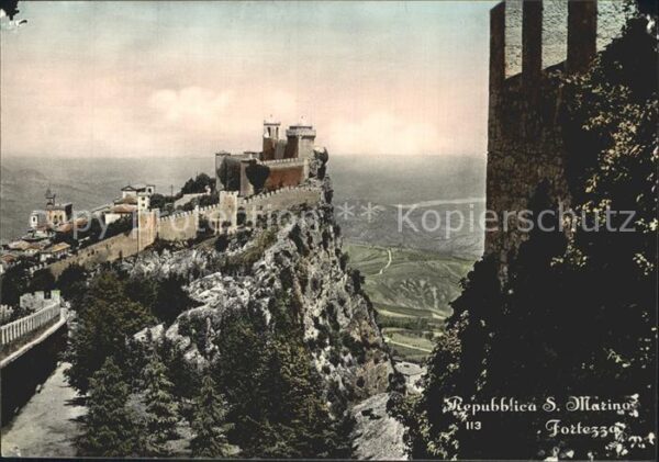 San Marino San Marino Monte Titano Festung