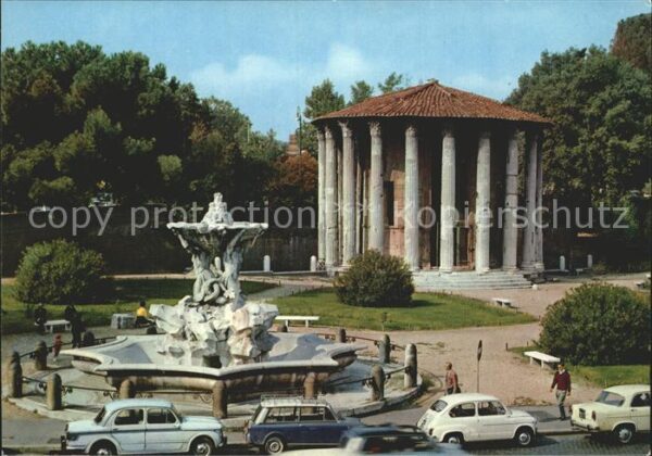 Roma Rom Piazza di Bocca della Verita Tempio di