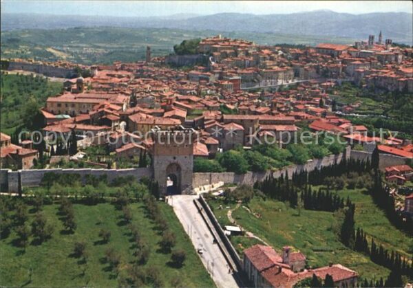 Perugia Torre di Sant Angelo vista aerea