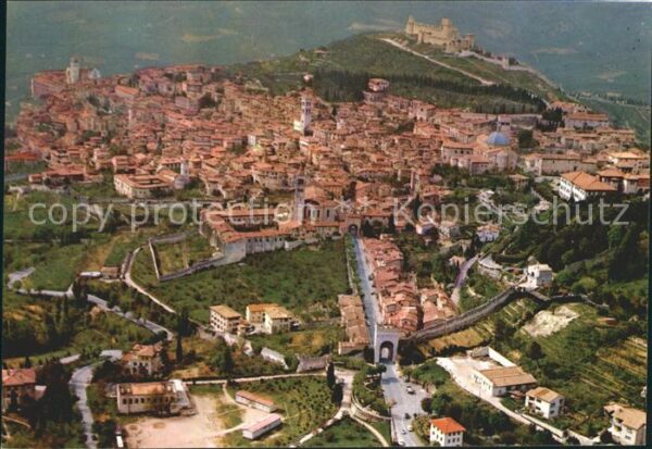 Assisi Umbria Fliegeraufnahme