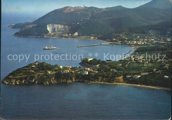 Cavo Isola d Elba Fliegeraufnahme