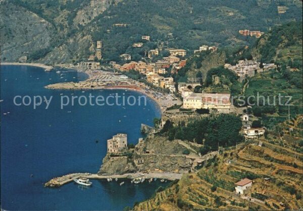 Monterosso al Mare Panorama Le Cinque Terre Küste Fliegera