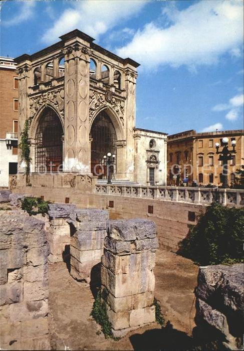 Lecce Anfiteatro Romano Römisches Amphitheate