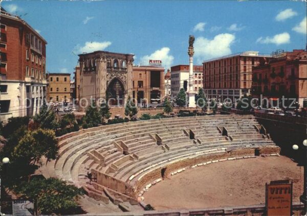 Lecce Anfiteatro Romano Römisches Amphitheate