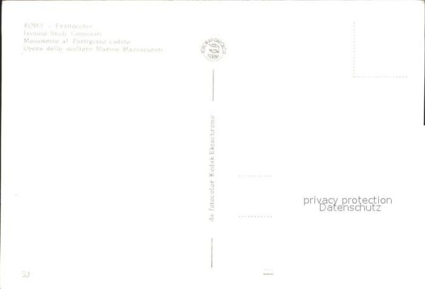 Frattocchie Istituto Studi Comunisti Monumento al P – Bild 2
