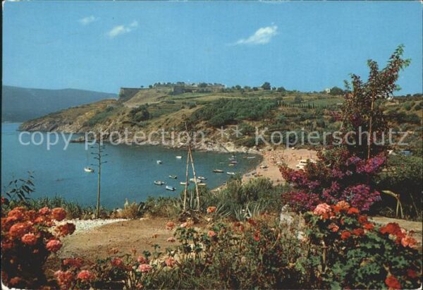 Porto Azzurro Spiaggia di Barbarossa Bucht Strand