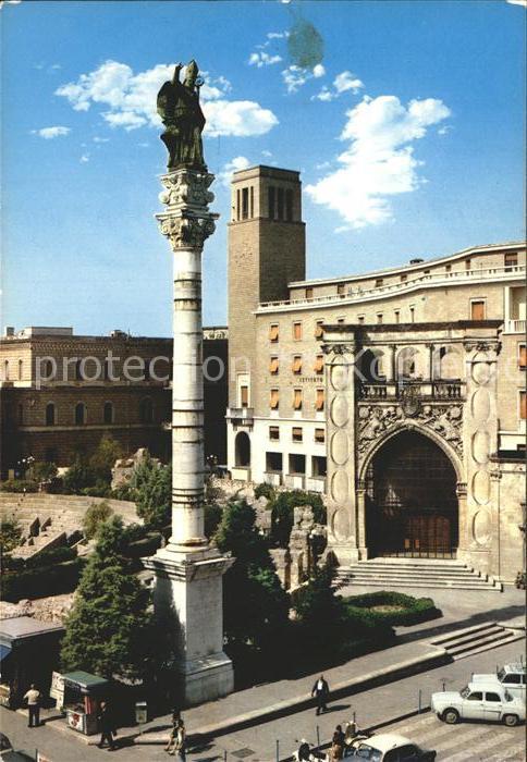 Lecce Colonna Sant Oronzo Epoca Romana Säule