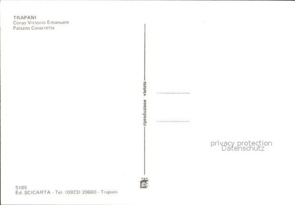 Trapani Corso Vittorio Emanuele Palazzo Cavarre – Bild 2