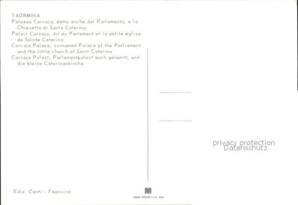 Taormina Sizilien Palazzo Corvaja Parlamento Chiesetta di – Bild 2