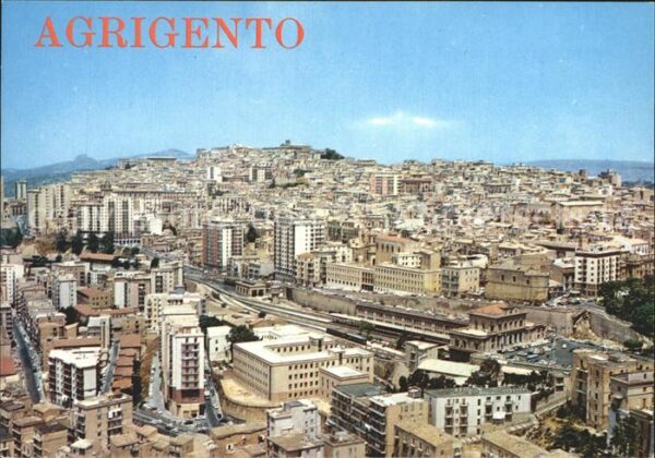 Agrigento Panorama aereo