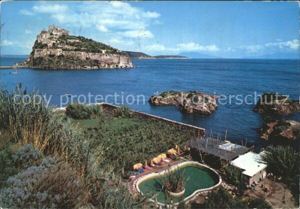 Ischia Ponte Ponte Castello Aragonese Aragonisches S