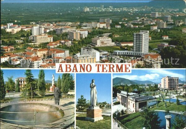 Abano Terme Thermalbad Quelle Statue