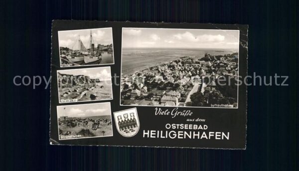 Heiligenhafen Ostseebad Hafen Steilküste Strandleben Fliegerauf