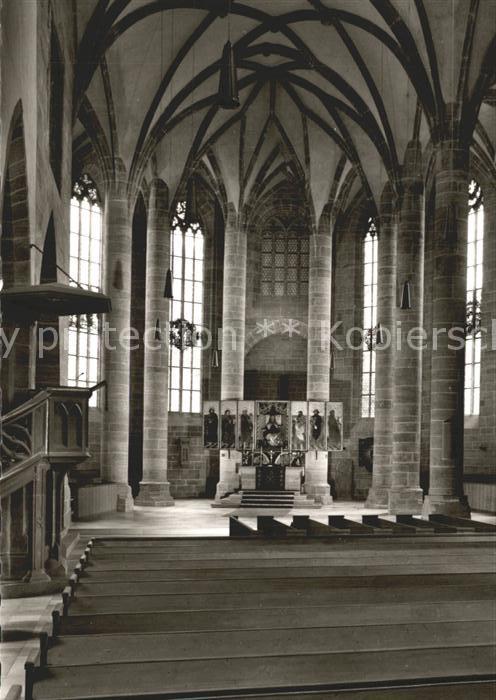 Weissenburg Bayern Andreaskirche Inneres