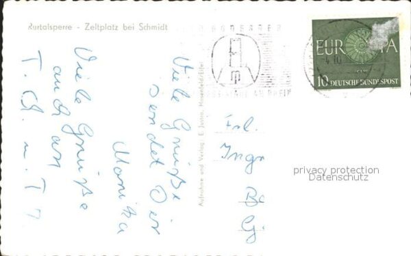 Heimbach Eifel Rurtalsperre Schwammenauel Zeltplatz – Bild 2