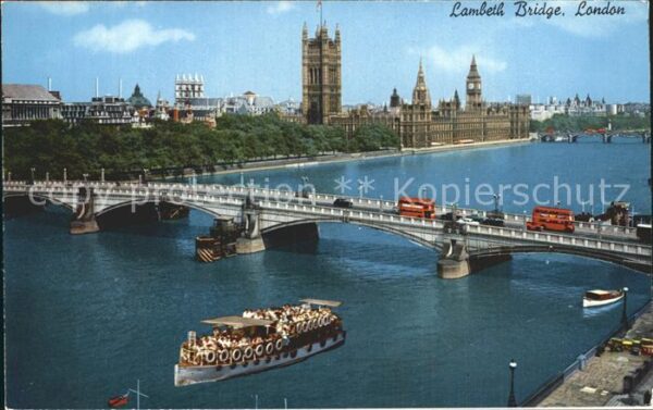 London Lambeth Bridge Houses of Parliament