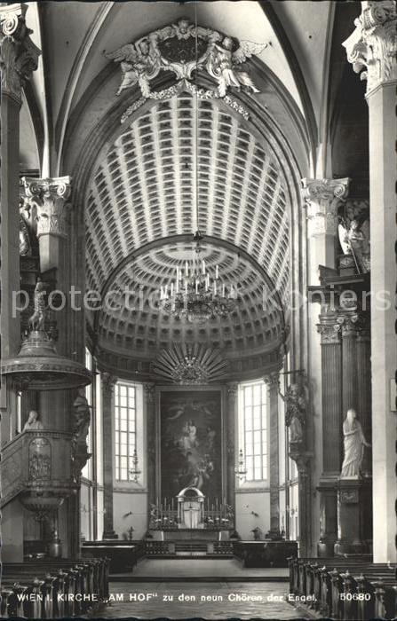 Wien Kirche Am Hof zu den neun Chören der En