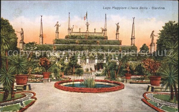 Isola Bella Lago Maggiore Giardino