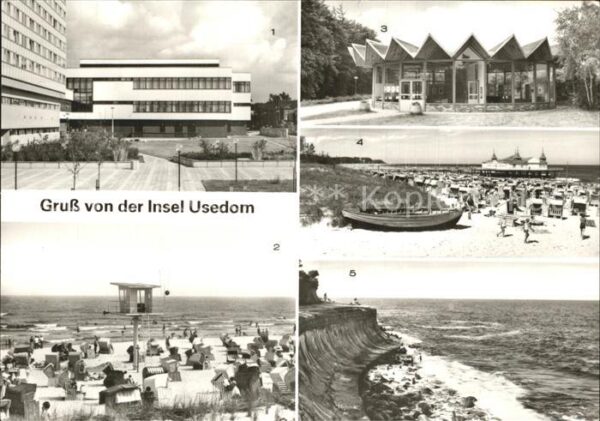 Usedom Ostseebäder Zinnowitz Bansin Heringsdor