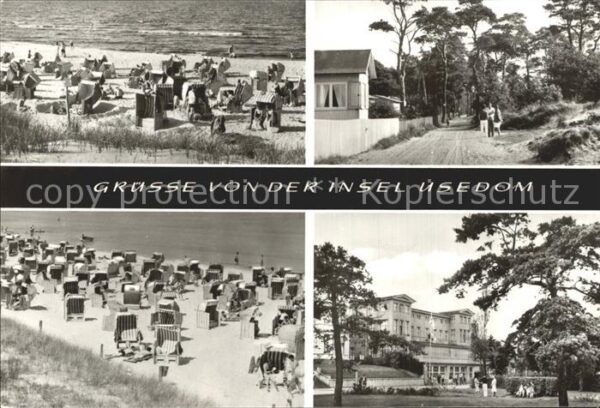 Usedom Strandpartien Bungalows Hotel