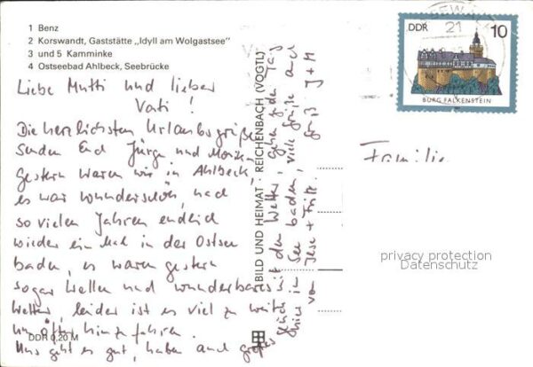 Usedom Benz Korswandt Gaststätte Idyll am Wolg – Bild 2